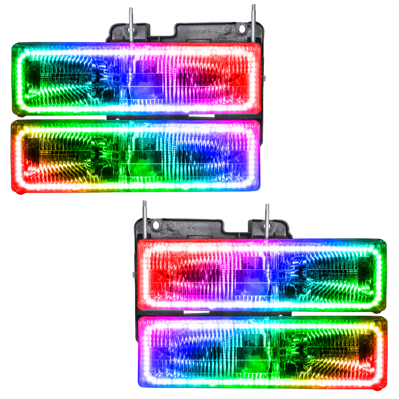 Chevrolet Tahoe Headlight Assemblies - ORACLE Lighting - ColorSHIFT SMD - `95-`00